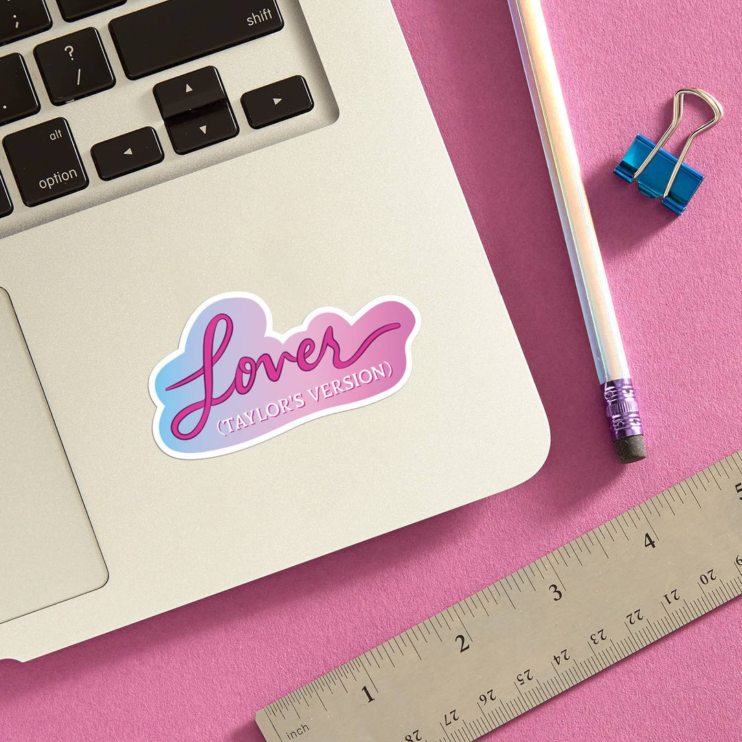 A❥︎ Lover (Taylor's Version) Die Cut Sticker – Flying Pig Toys