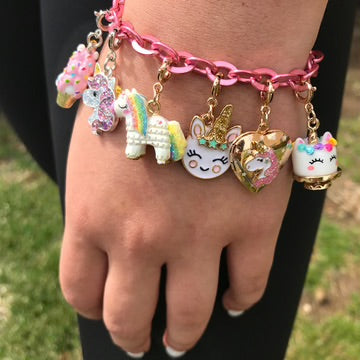 Good Unicorn Smiley Charm