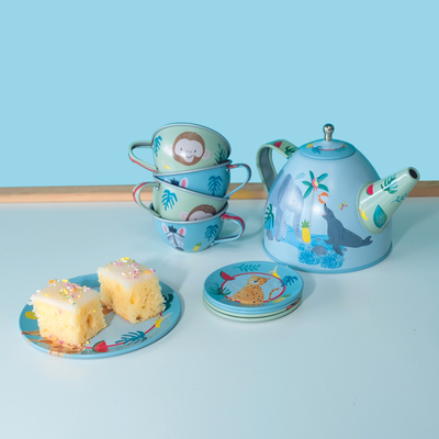 Jungle 14pc Tea Set