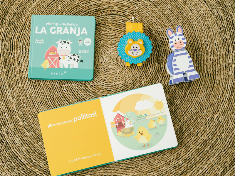 La Granja Bilingual Sound Book: Farm Animal Sounds