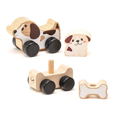 Cubika Wooden Toy Clever Puppies