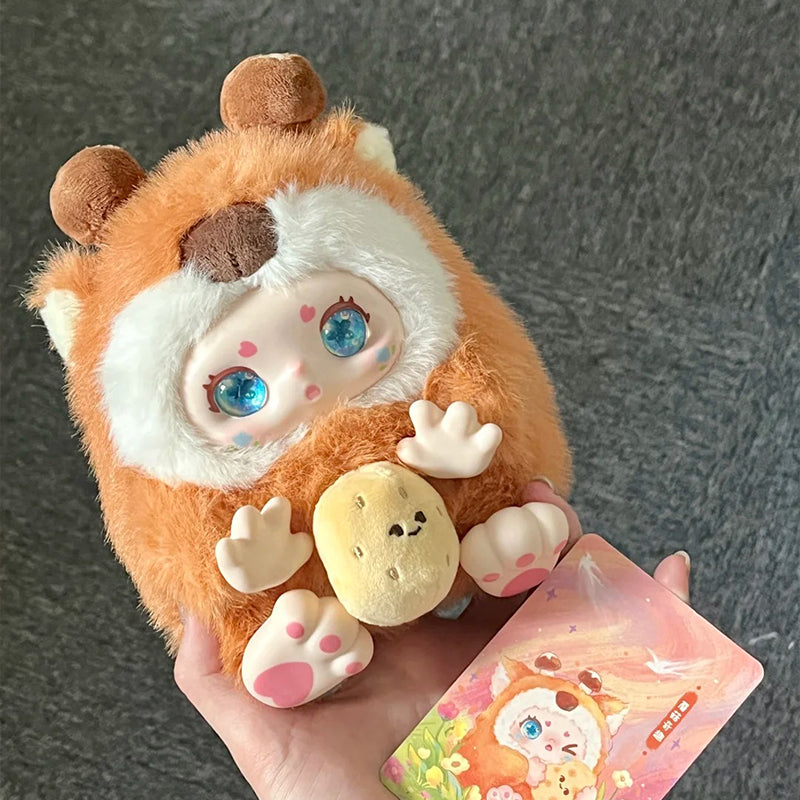 CALEMBOU Plush Doll Blind Box Cute Kimmon Ochichi Stuffed Blind Box Toy Kawaii Plush Collectible