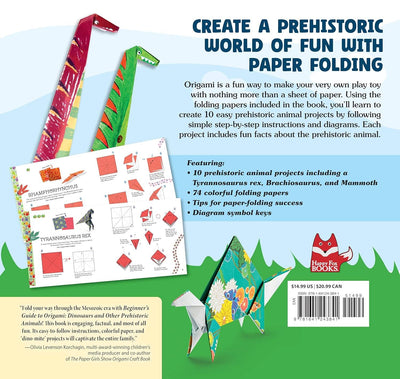 Beginner's Guide to Origami: Dinosaurs & Prehistoric Animals