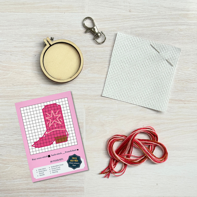 I'M HOT-TO-SEW! Mini Matchbox Cross Stitch Kit