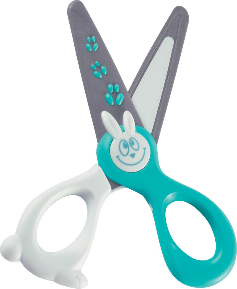 KidiCut Premium Plastic Safety Scissors 4.75"