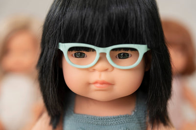 Turquoise Glasses for 15'' Dolls