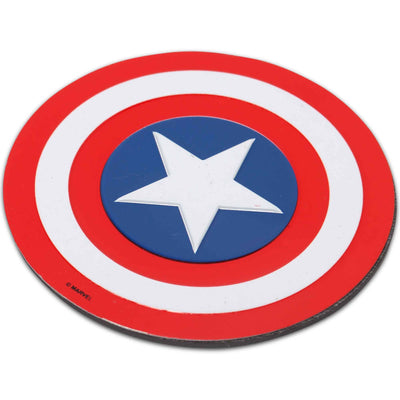 Marvel Captain America Shield Embossed Metal Magnet