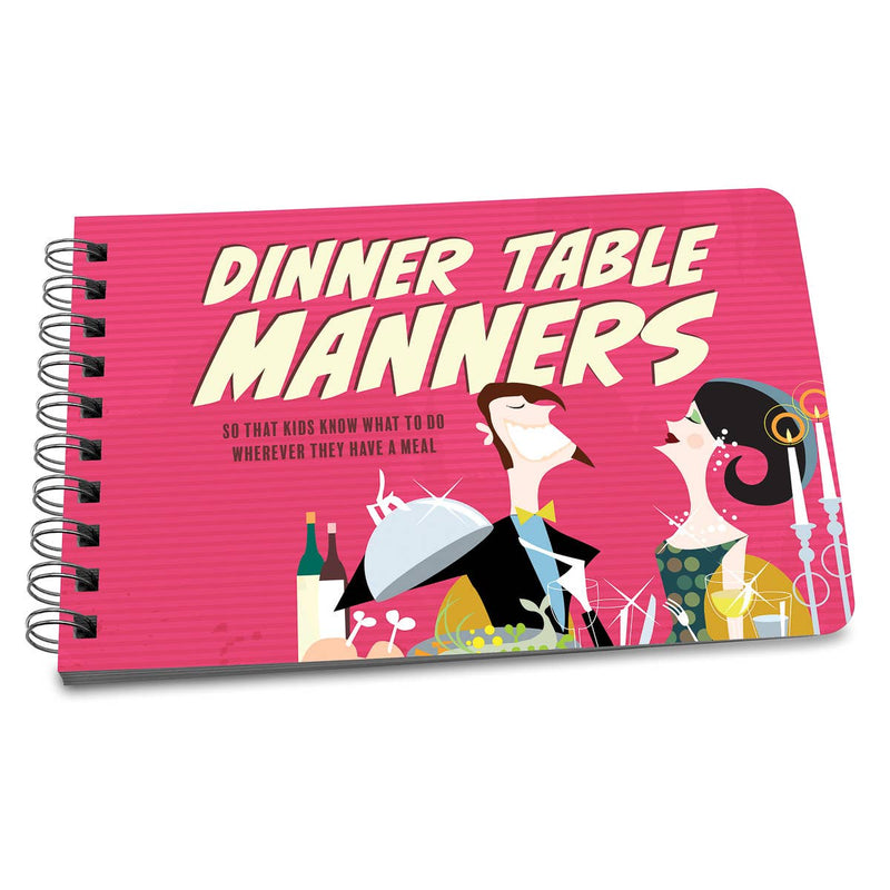 Dinner Table Manners Book - Guide To Table Manners For Kids