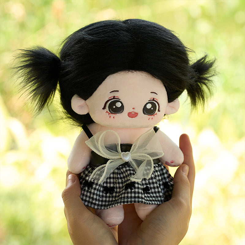 CALEMBOU Plush Doll 7.8in Cute Cotton Doll with Skeleton Anime Plush