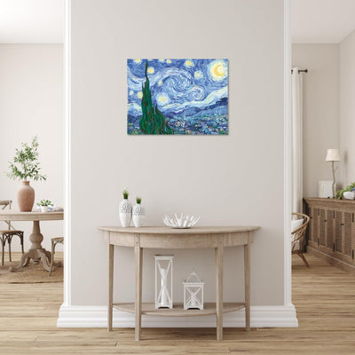Relax CreArt Van Gogh: Starry Night Canvas Paint by Numbers Kit