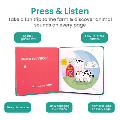 La Granja Bilingual Sound Book: Farm Animal Sounds