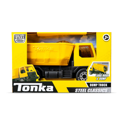 Tonka Steel Classics Construction: Bulldozer, Dump Truck, or Excavator