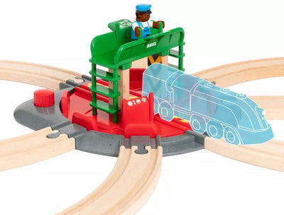 BRIO World Turntable & Figure