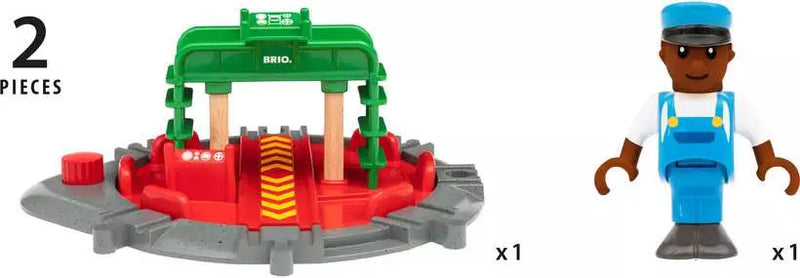 BRIO World Turntable & Figure