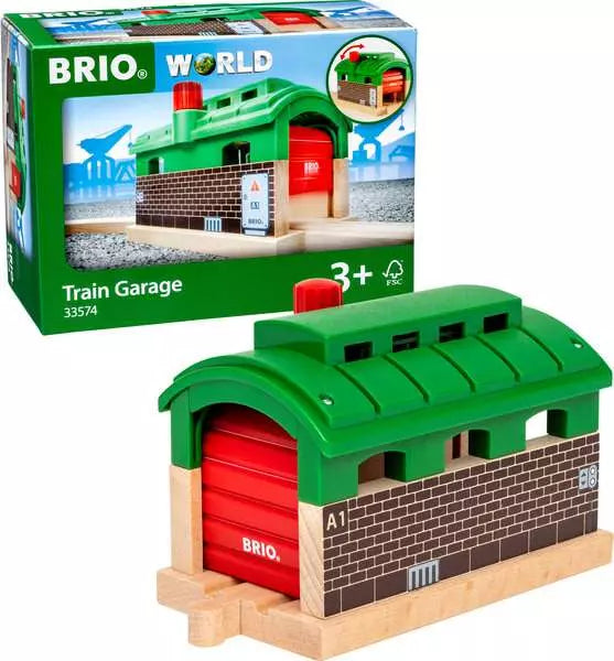 BRIO World Train Garage