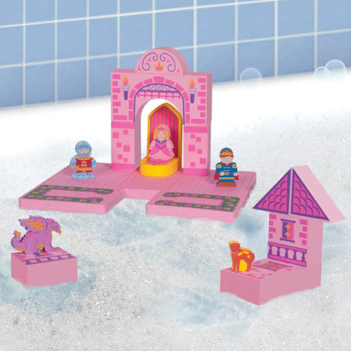 Bath Blocks Floating Castle Set