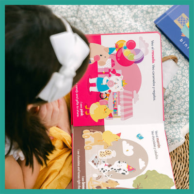 Bilingual Musical Book About Colors: Colores de la fiesta