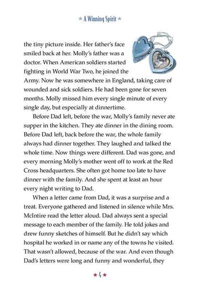 Molly: A Winning Spirit by Valerie Tripp
