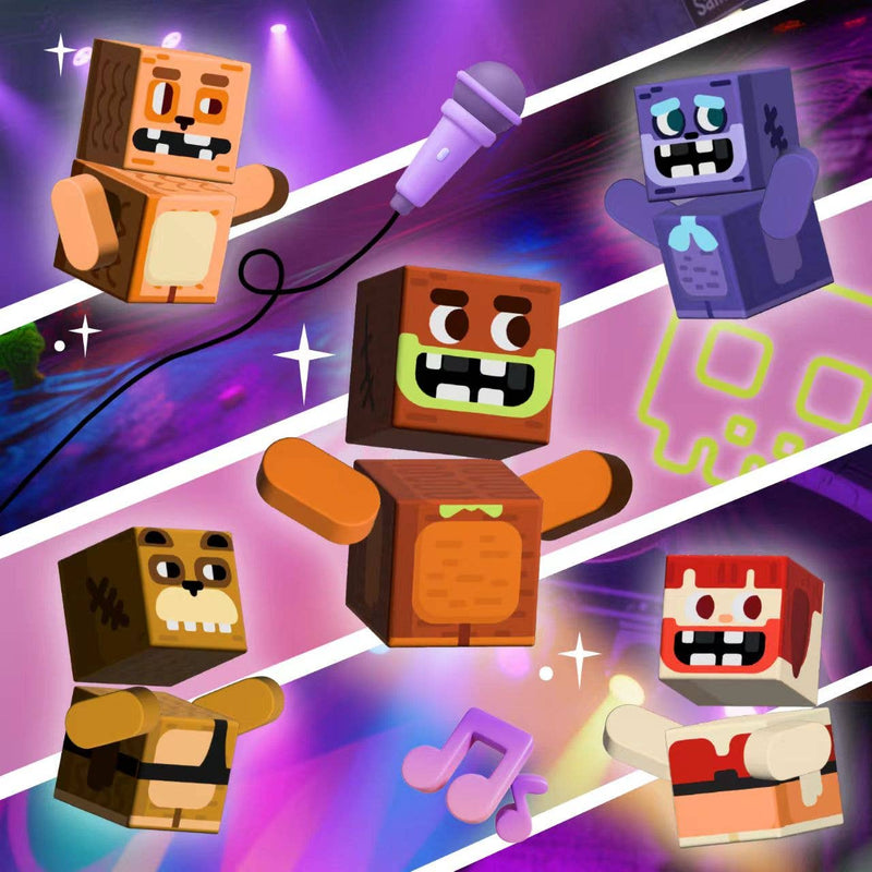 Midnight Madness Magnetic Building Blocks - 200 Piece (2cm)