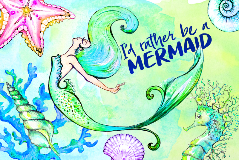 Mermaid Life - Mini Jigsaw Puzzle