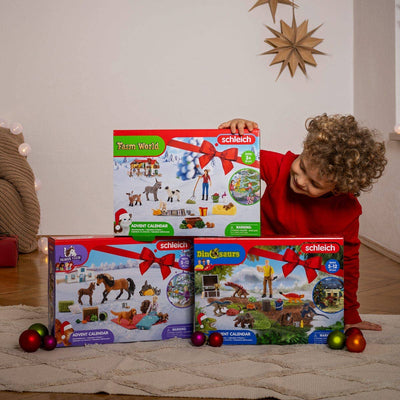 Advent Calendar with Rider and Toy Horse
