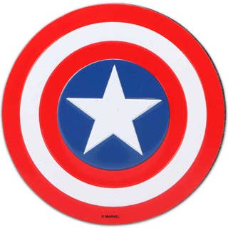 Marvel Captain America Shield Embossed Metal Magnet