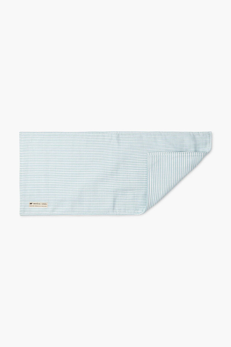 2-Pack Muslin Baby Burp Cloths - Blues