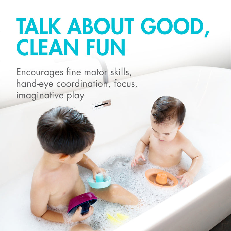 Fleet Stacking Bath Boats, 5 Piece