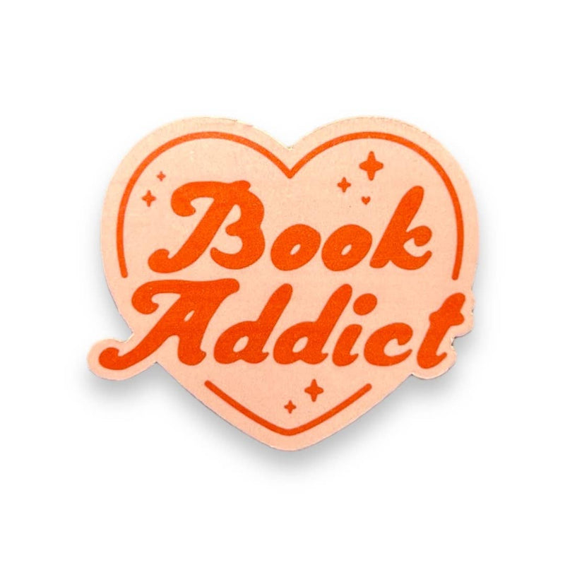 Book Addict Sticker