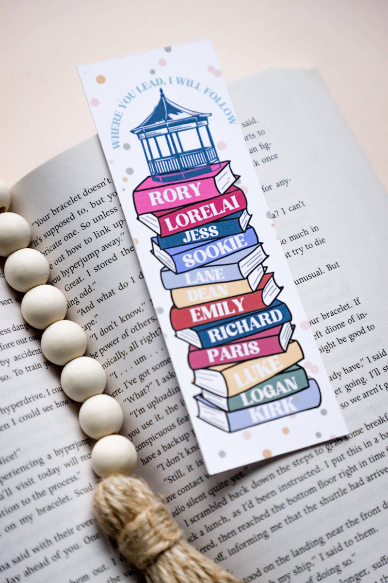 Gilmore Girls “Where You Lead, I will Follow” Bookmark