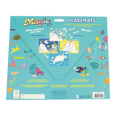 Magic Water Placemats - Ocean
