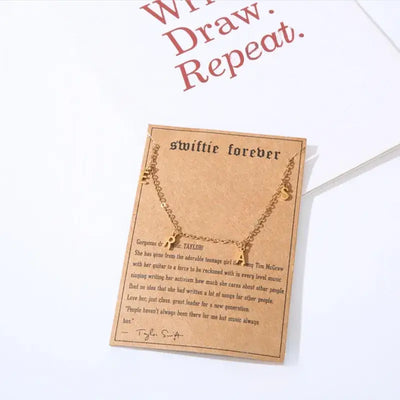 Taylor Swift Swiftie Pendant Necklace by Eras Necklace: All To Well