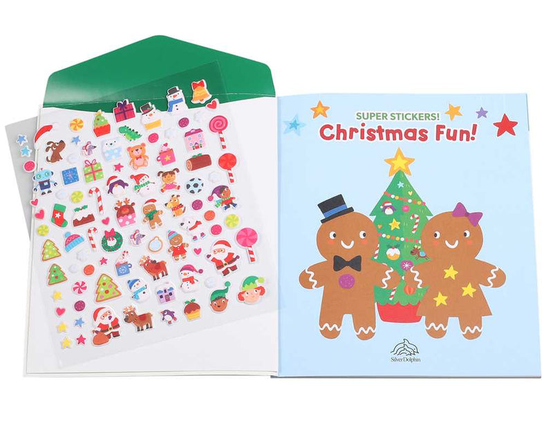 Christmas Super Puffy Stickers! Christmas Fun! by Maggie Fischer