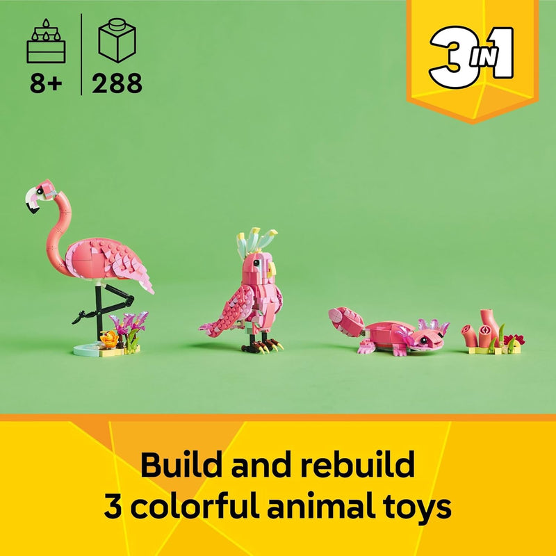 Wild Animals: Pink Flamingo