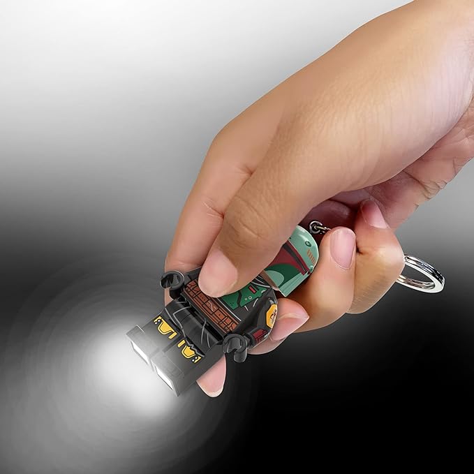 LEGO Star Wars Boba Fett Keychain Light – Flying Pig Toys