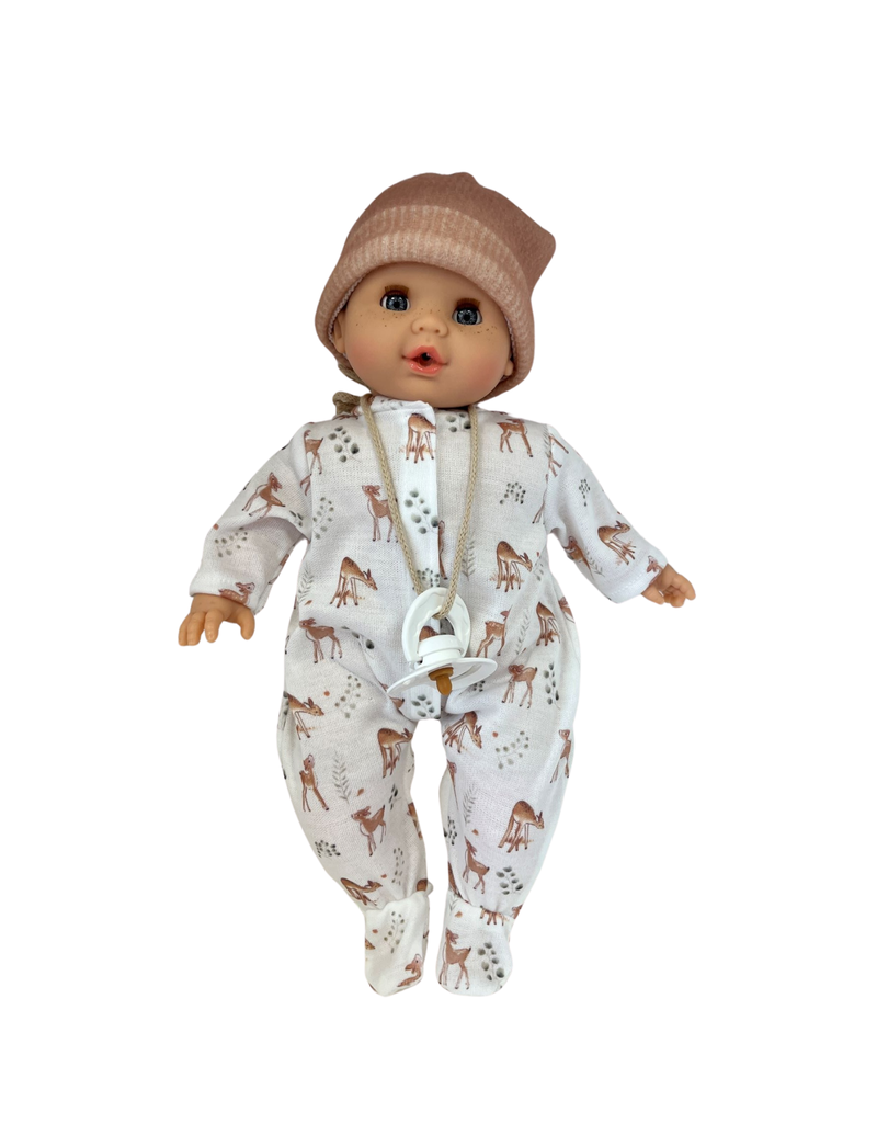 Alex & Sonia Doll - Alex with fawn pyjama - Paola Reina