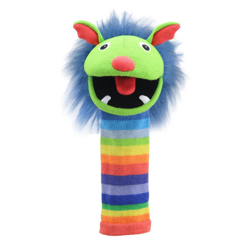 Eco Knitted Puppets: Rainbow
