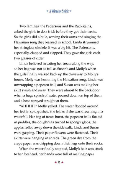 Molly: A Winning Spirit by Valerie Tripp