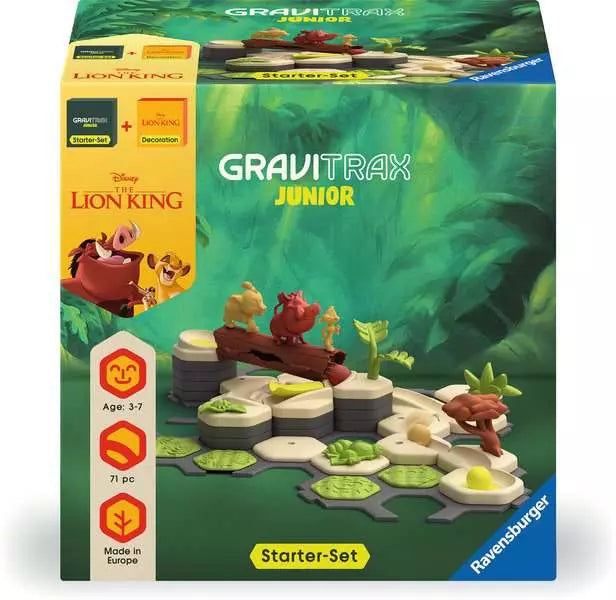 Gravitrax Junior Starter-Set Lion King - Marble run for kids