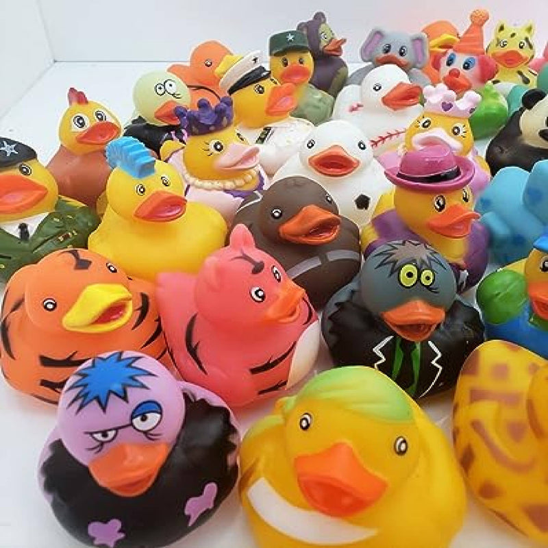 Playful Rubber Duckies Kids Toy- Assorted