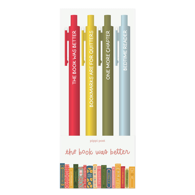 The Book Was Better Pen Set