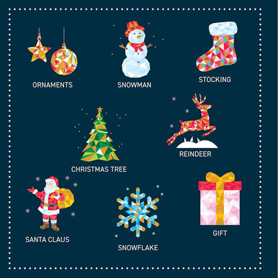 My Sticker Paintings: Christmas - Children's Activity Book