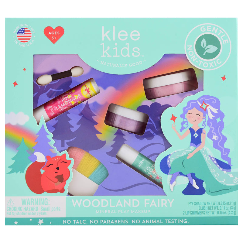 Rainbow Fairy - Klee Kids Natural Mineral Play Makeup Kit