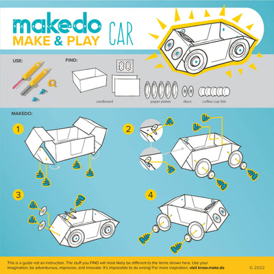 DISCOVER | Makedo Cardboard Construction Kit