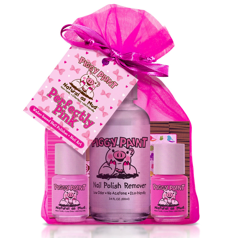 Perfectly Pink Gift Set - Kids Non-toxic Nail Polish