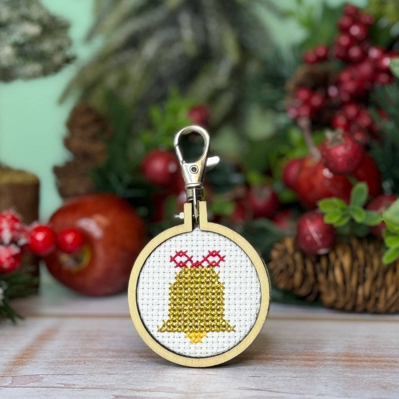 Bell Mini Matchbox Christmas Cross Stitch Kit