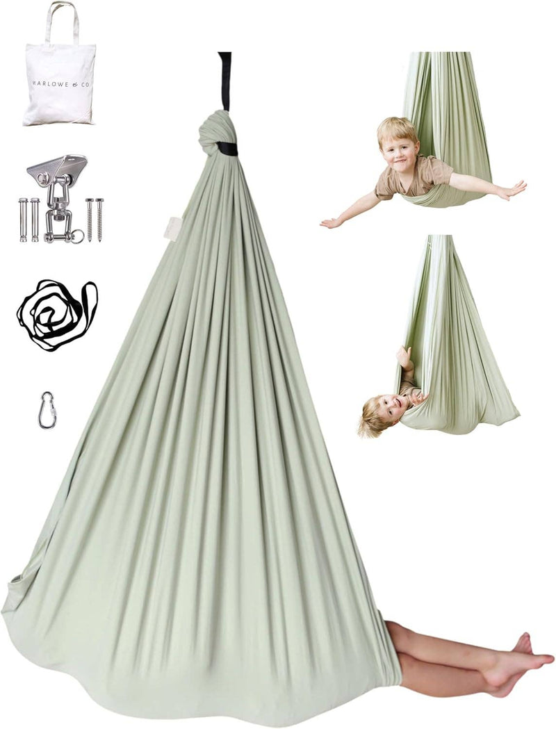 Desert Sage Cotton Sensory Swing