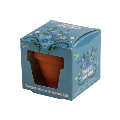 Mini Grow Pot - Forget-Me-Not - 100% Organic Grow Kit