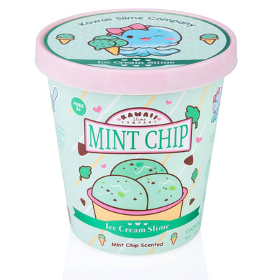 Mint Chip Scented Ice Cream Pint Slime (5pcs/case)