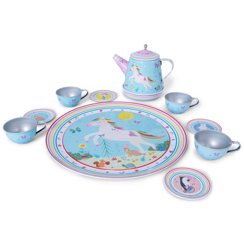 Rainbow Fairy 11pc Musical Tea Set